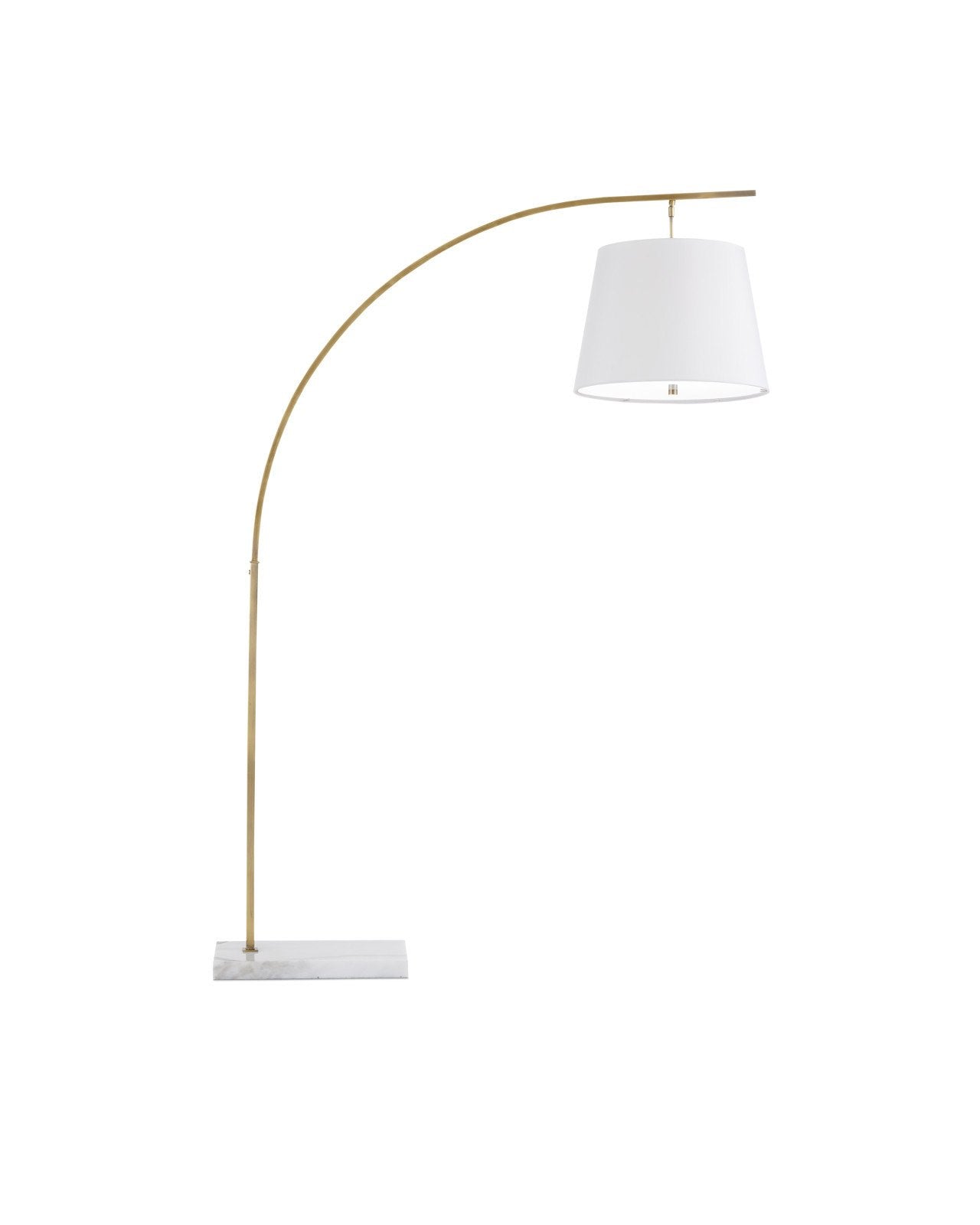 Cloister Medium Brass Floor Lamp